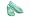 crocs Women's Adrina Flat,Aqua/Celery,6 M US