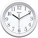 Advance Clock #8101 10" White Plastic Wall Clock