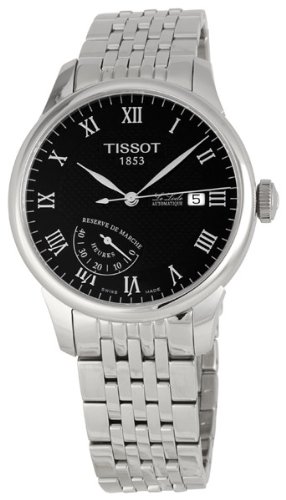 Tissot Men's T0064241105300 Le Locle Black Dial Watch