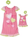 Dollie & Me Girls 2-6x Flutter Sleeve Night Gown