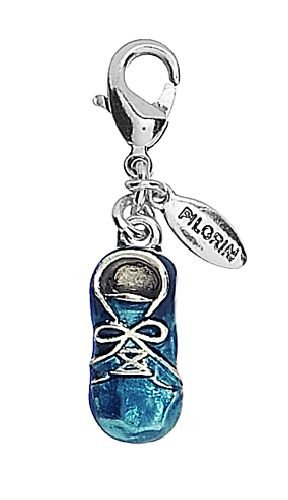 Pilgrim Damen-Charms-Anh&auml;nger  Messing versilbert  t&uuml;rkis 444-624 Preisvergleich