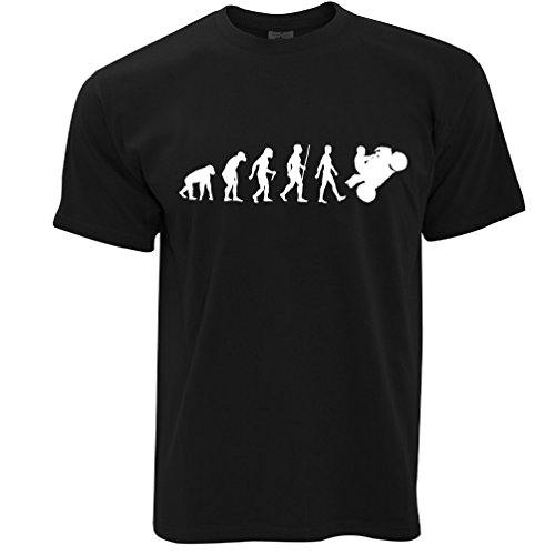 Evolution of Motorbike T-Shirt Motorcycle Rider Bike Biker Gift Funny Cool
