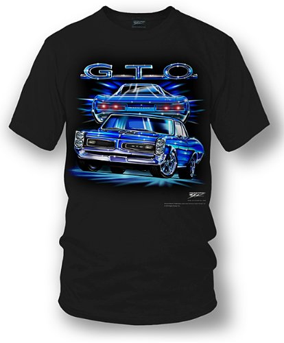 Wicked Metal - GTO Shirt - Pontiac GTO Shirt - Muscle Car T-shirt - 1966 GTO
