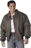 Brown - Leather Classic A-2 Vintage Flight Jacket