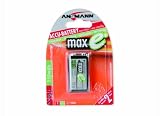 Ansmann maxE+ NiMH 9V Akku E (250 mAh) 1-er Blister
