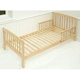 Tippitoes Wooden Junior Bed in Natural Pine inc. Foam Mattress