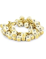Lenora Dame "Bohemian" Alphabet Cluster Bracelet