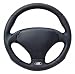 Produkt-Bild: RAID Sportlenkrad mit Airbag 340mm Silberpfeil Typ 1 Bezug Leder schwarz glatt, Silberpfeil 1, 70130