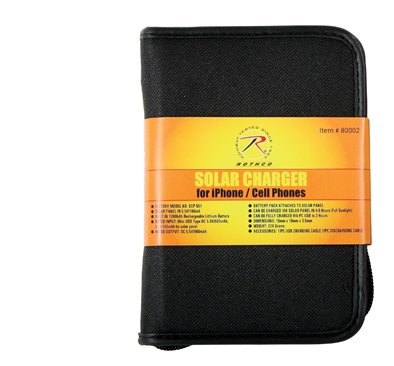 Deluxe Solar Charger For I-phones / Cell Phones
