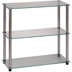 Convenience Concepts 157002 Go-Accsense 3-Shelf Bookcase