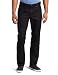 Kenneth Cole Men's Straight Leg Coated Jean, Black, 36x32