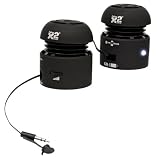 FAKTOR ZWEI Mobile Music Stereo Lautsprecher Tray 20er Box 4Watt 4Ohm schwarz