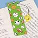Set of 12 Sports Bookmarks with Trophy Charms