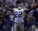 Emmitt Smith Autographed/Hand Signed Dallas Cowboys 8x10 Photo (Record Breaking Run Celebration)