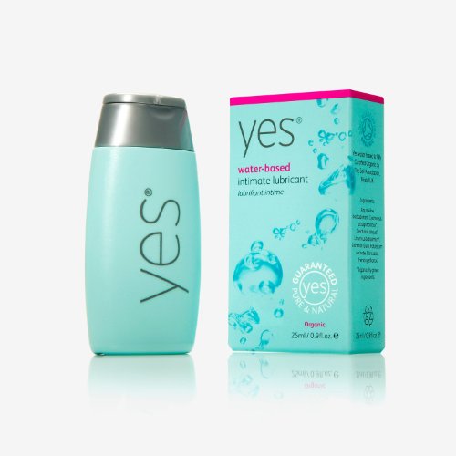 YES Personal Lubricant Water based Formula | Organic Personal Lubricant Travel Size (1 oz. / 25ml)