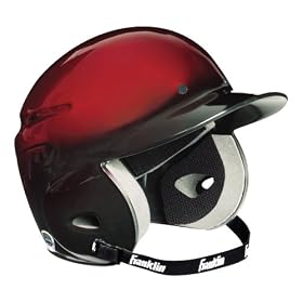 Franklin Xtreme Baseball Helmet (Red/Black)