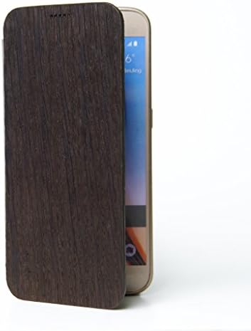 Maximus Samsung S6 Edge Case Micro Suction Real Wood Fume Eur Oak
