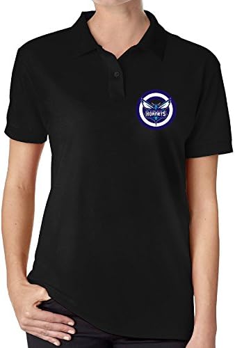 XHAXL Women's Captein America And Charlotte Logo Polo Shirt