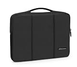 Brenthaven Eclipse Sleeve I for Macbook 13-Inch and MacBook Air, Jet Black (2161101)