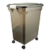 IRIS Premium Airtight Pet Food Storage, 15 Quart, Black
