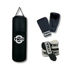 TKO 75 Lb Heavy Bag Set