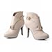 Carol Shoes Fashion Women's Hot Sale Western Buckle New Arrival Party Stiletto High Heels Ankle Boots