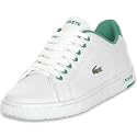 LACOSTE Kids' Carnaby Retro Shoe, White/Celtic Green