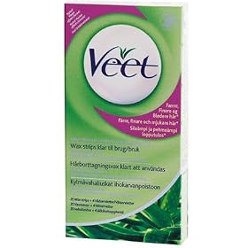 Veet For Men Cold Wax Strips - Hair removal strips