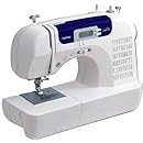Brother CS6000i Feature-Rich Sewing Machine With 60 Built-In Stitches, 7 styles of 1-Step Auto-Size Buttonholes, Quilting Table, and Hard Cover