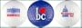 Washington DC Golf Balls - Government Heart