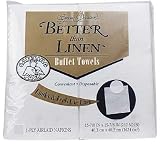 Better than Line White Guest Towels/Napkins 288 per Box