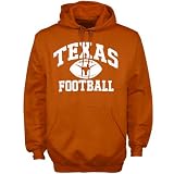Texas Longhorns Burnt Orange Football Hoody Sweatshirt