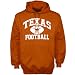 Texas Longhorns Burnt Orange Football Hoody Sweatshirt