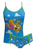 Adventure Time Gang Blue Cami Panty set for women