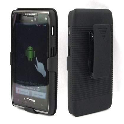 Encased Holster Shell Combo with Kickstand for Droid Razr Maxx Encased Holster Shell Combo with Kickstand for Droid Razr Maxx