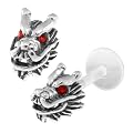 Imperial Dragon Sterling Silver Earring