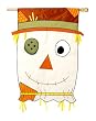 Garden Flag Scarecrow Garden Flag Scarecrow