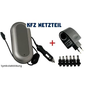 Notebook Compaq N800v Kfz-Ladegerät-Netzteil+ AC/DC Wandler