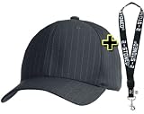Zoom Produkt-Bild: Original Flexfit Cap Pin Stripe von Yupoong in 2 Farben mit und ohne Stick