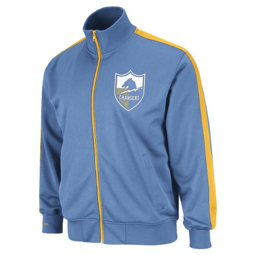 Mitchell & Ness San Diego Chargers Goal Post Track Jacket Extra Large