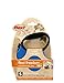 FLEXI Freedom Soft Grip Retractable Cord Dog Leash, Small, 16-Feet Long, Supports up to 26-Pound, Blue/Black