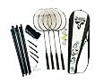 Talbot Torro Badminton Set 4-FIGHTER SET Modell 2010, schwarz-weiss