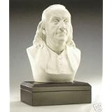 Valentine Sale - Ben Franklin Bust - Founding Father - THE Perfect Valentine Gift !