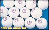 144 table tennis / ping pong balls (case of 12 dz wholesale bulk lot)