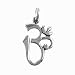 Om or Aum (Ohm) Pendant in Fusion 27, #7442