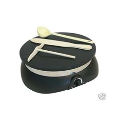 Crepesmaker Profi, 1250 Watt, antihaft, mit 3 teiligem Holzbesteck, CREPES, Crepe