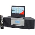 AEG HES 4890 17,8 cm (7 Zoll) Tragbarer LCD-Fernseher (DVD-Player, DVB-Tuner, USB 2.0) schwarz