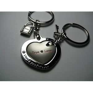 KBF52028 Matching Heart keychain - Gift for couples by 