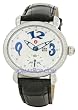 Michele CSX Blue Diamond Black Strap Ladies Watch 03E000066