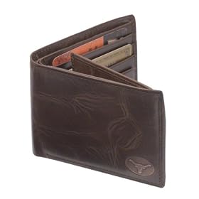 Click here to buy Texas Longhorns Leather Roster Traveler Wallet.